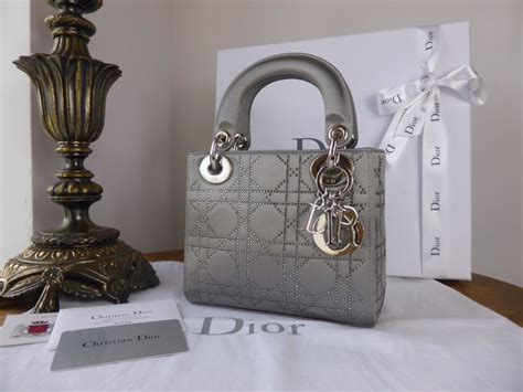 lady dior mini silver|Dior lady price.